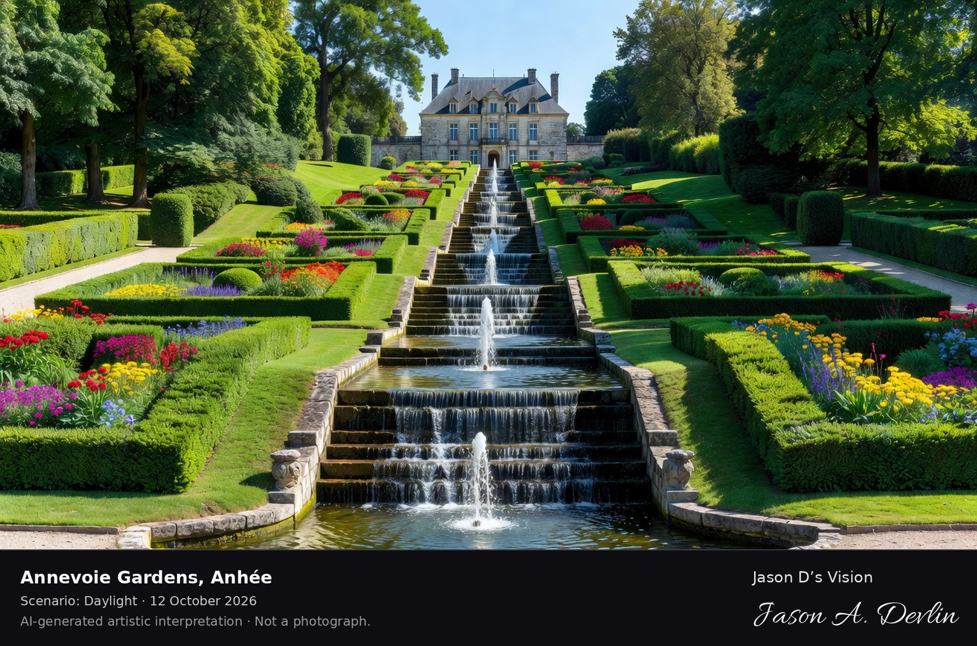 Annevoie Gardens, Anhée