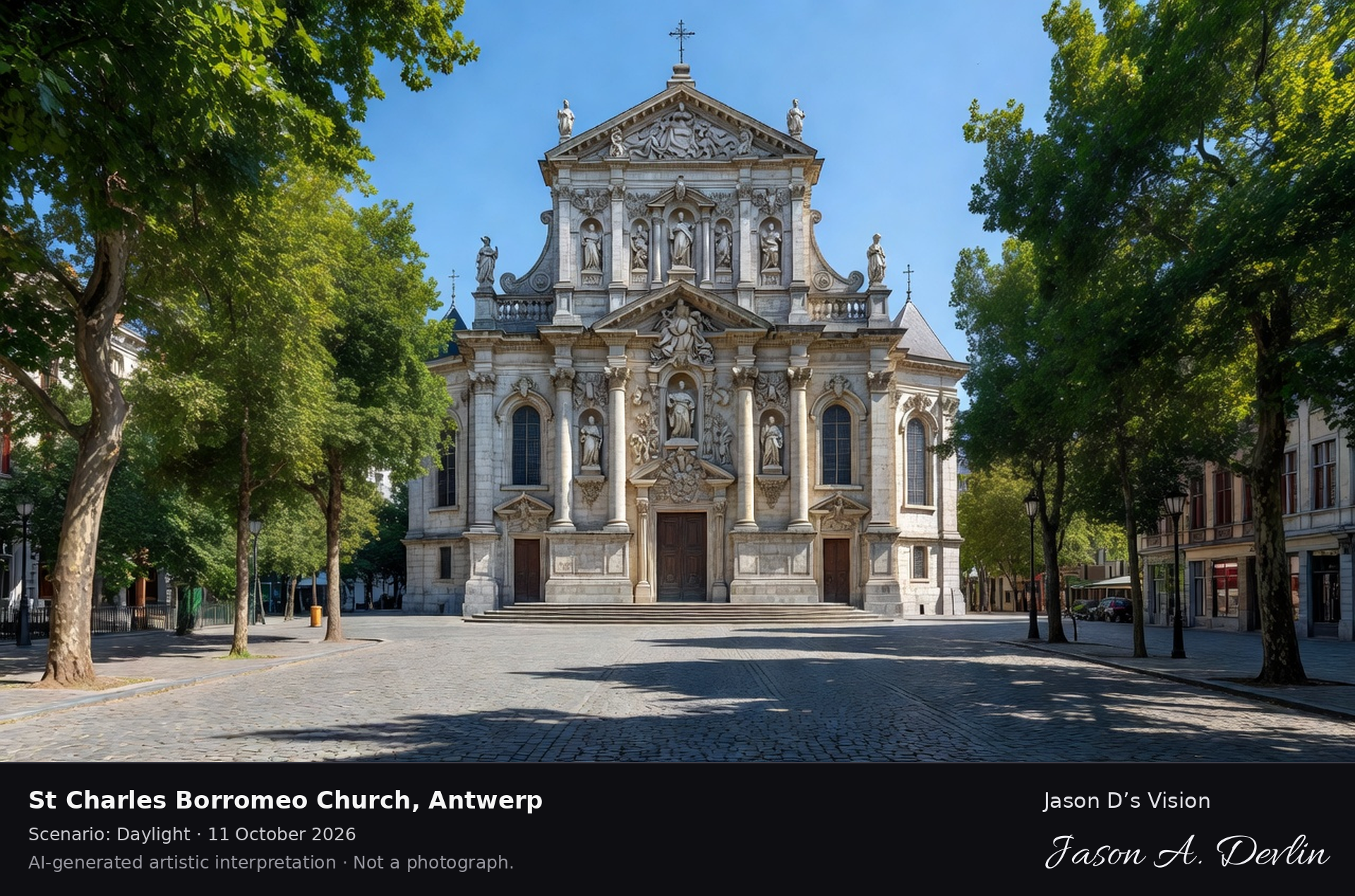St Charles Borromeo Church, Antwerp