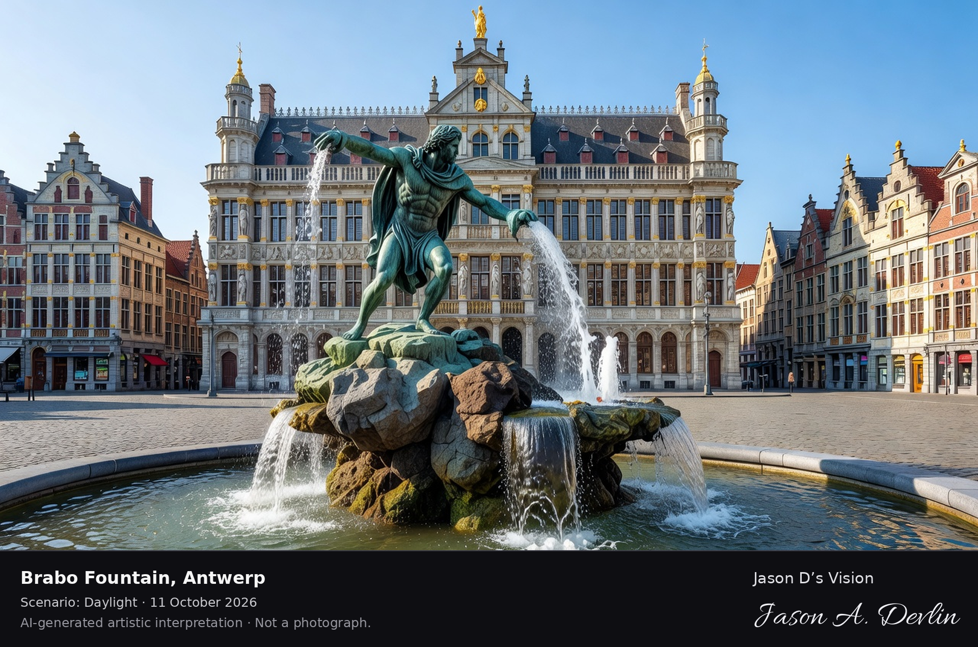Brabo Fountain, Antwerp