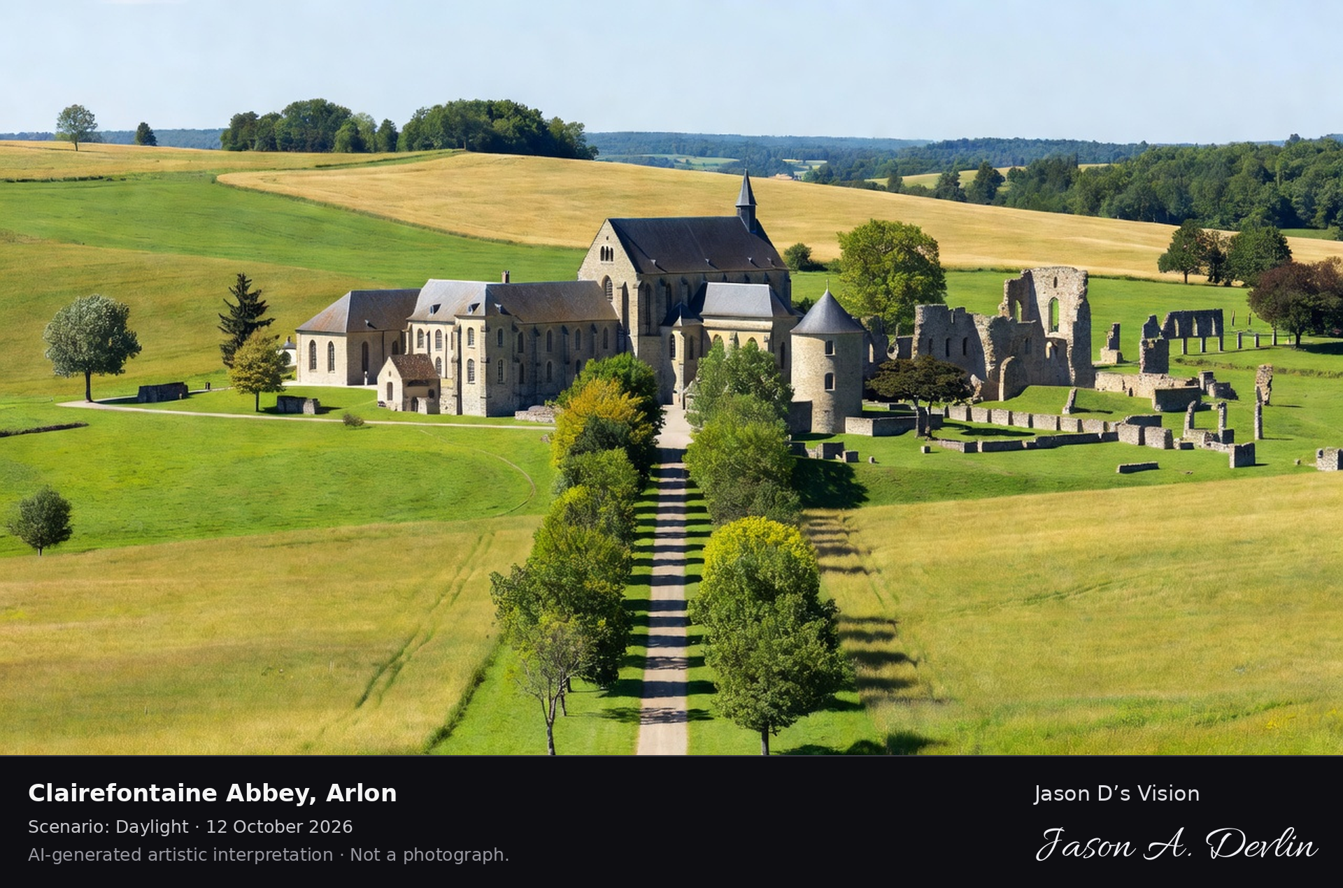 Clairefontaine Abbey, Arlon