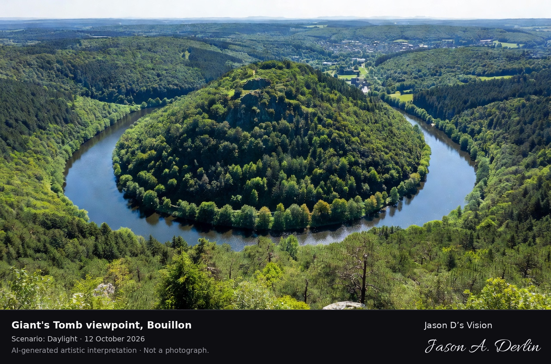 Giant's Tomb viewpoint, Bouillon