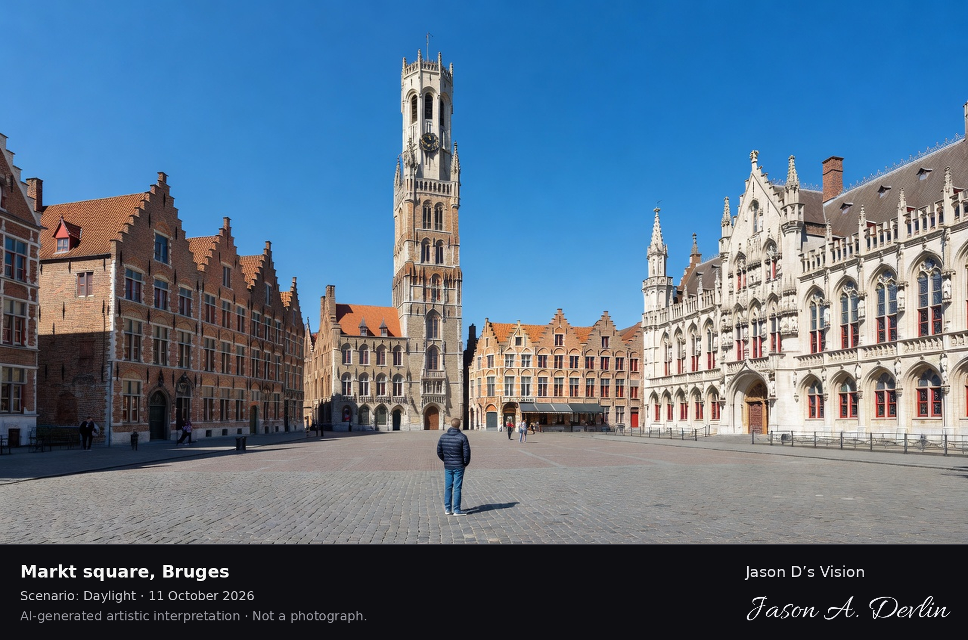 Markt square, Bruges