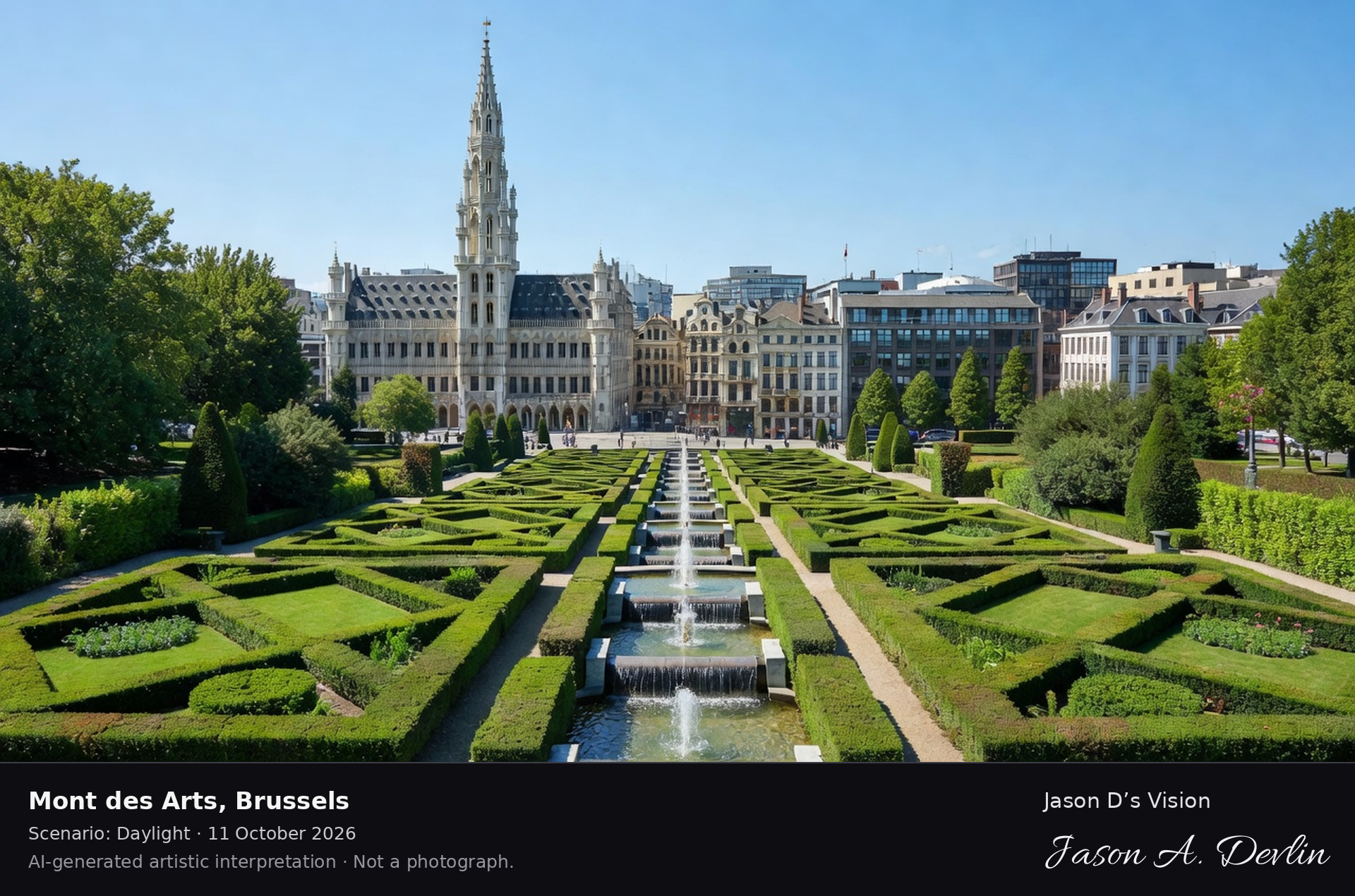 Mont des Arts, Brussels