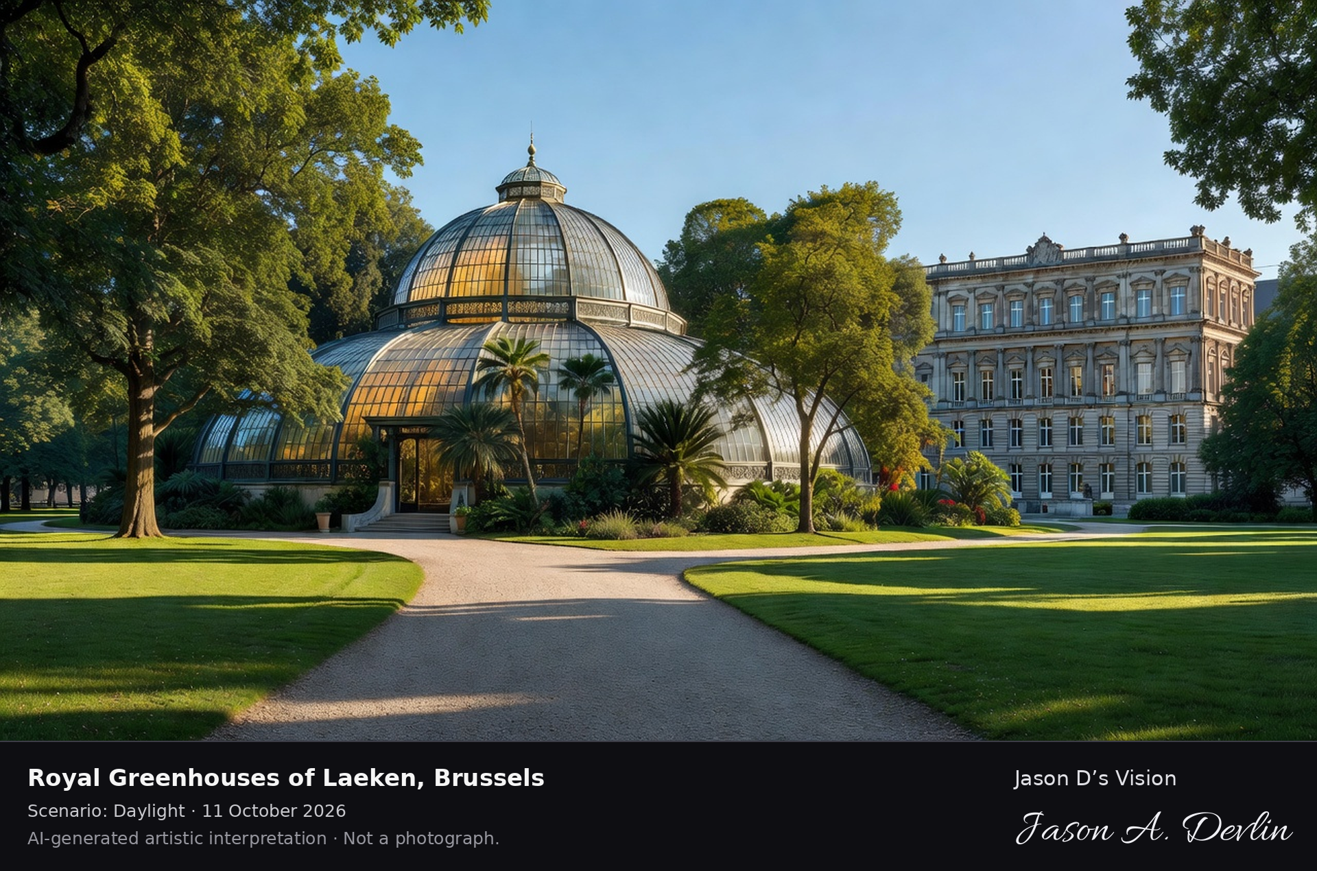 Royal Greenhouses of Laeken, Brussels