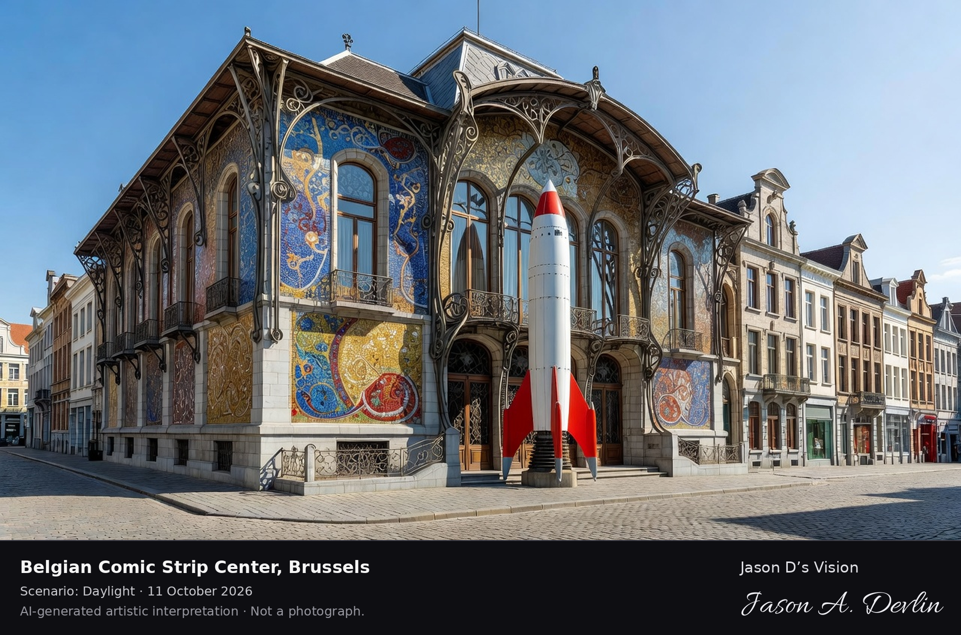 Belgian Comic Strip Center, Brussels