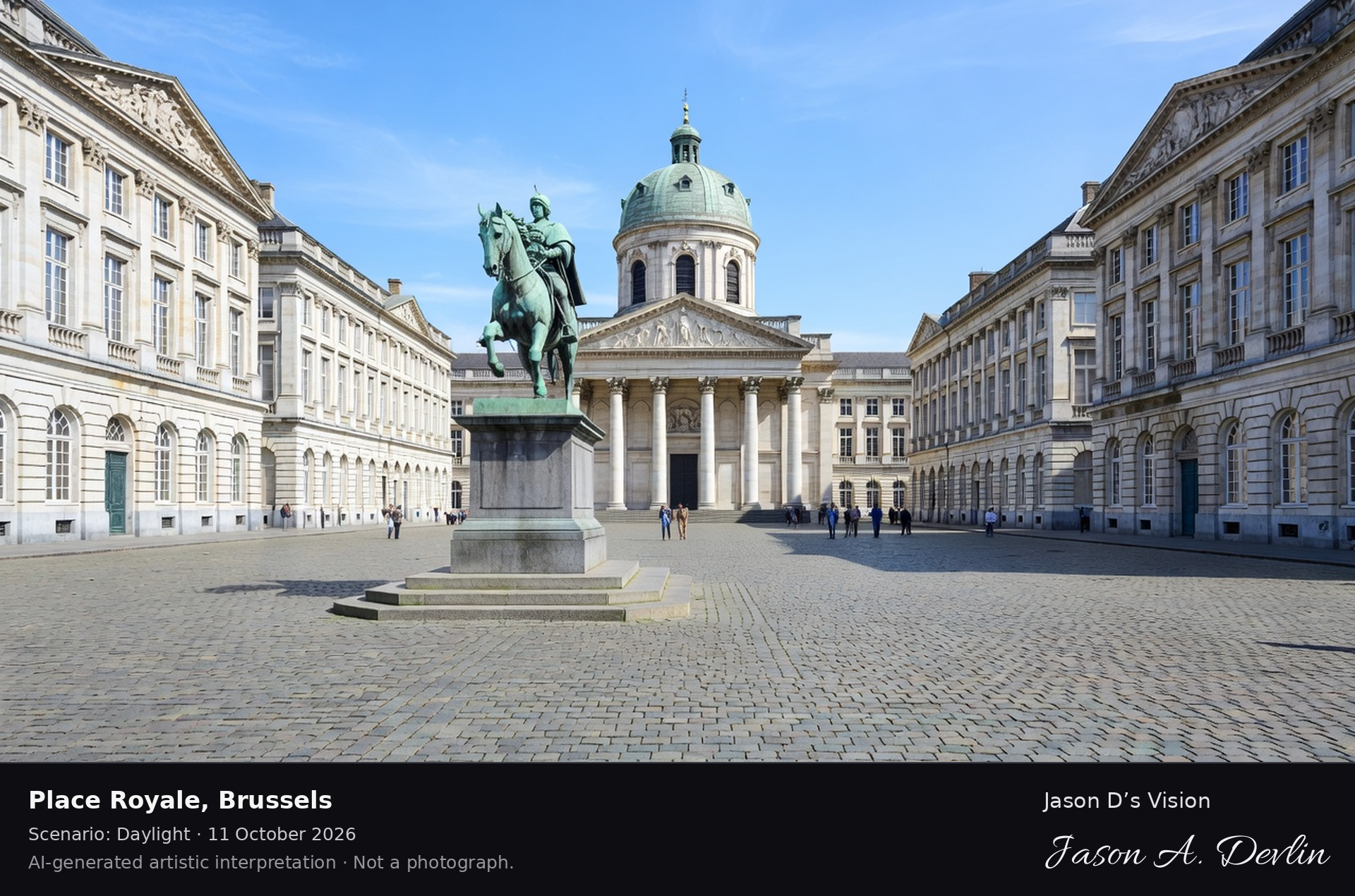 Place Royale, Brussels