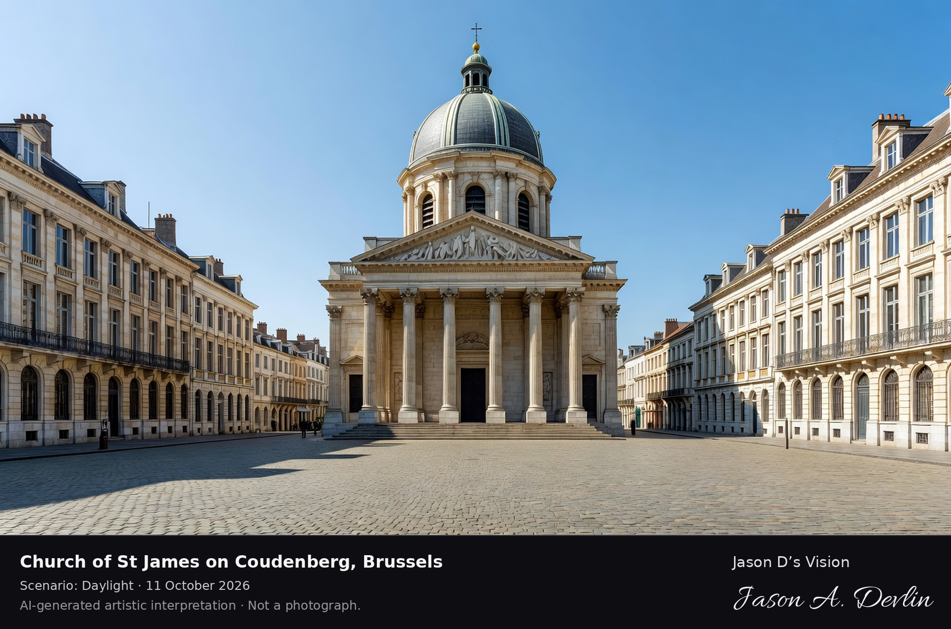 Church of St James on Coudenberg, Brussels
