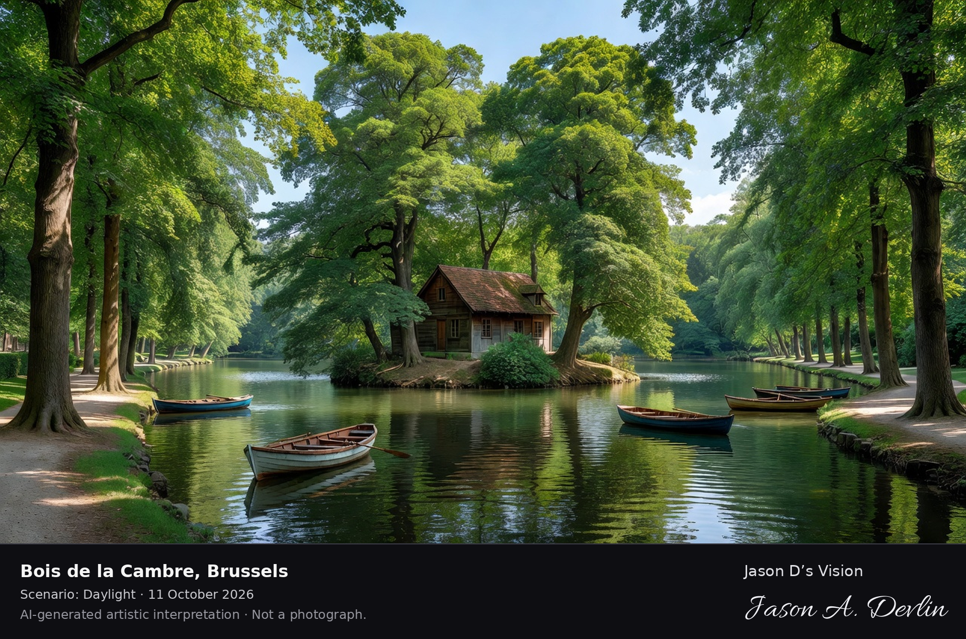 Bois de la Cambre, Brussels