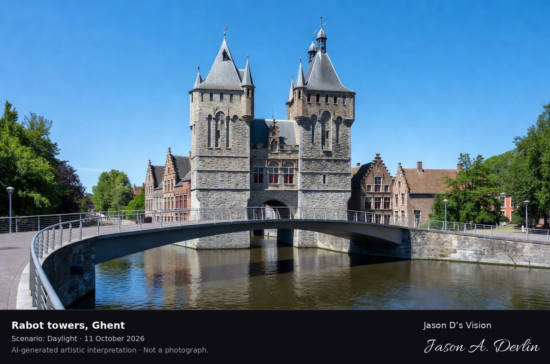 Rabot towers, Ghent