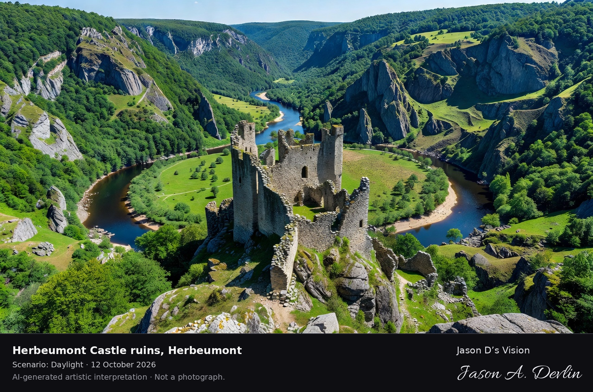 Herbeumont Castle ruins, Herbeumont