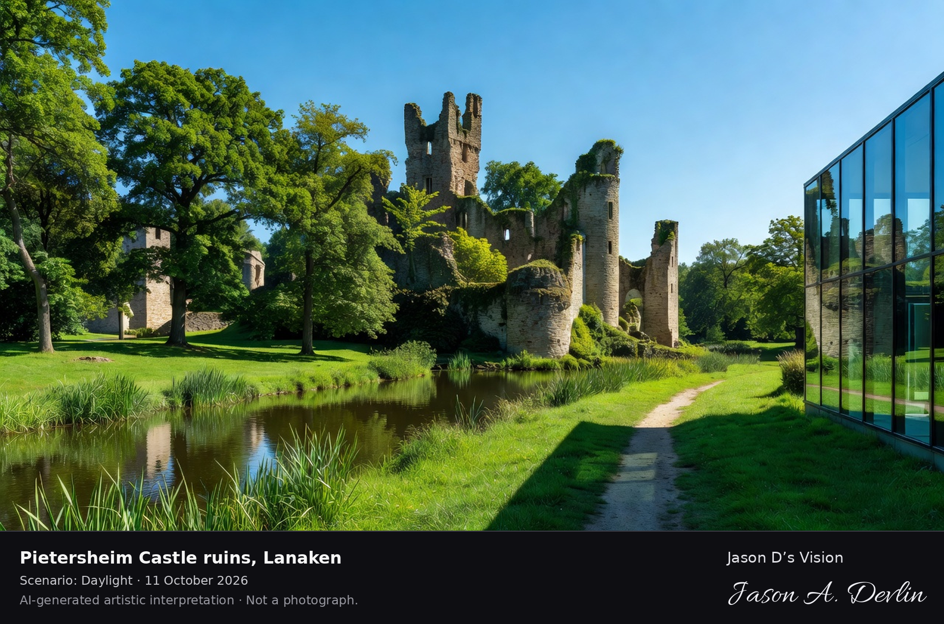 Pietersheim Castle ruins, Lanaken