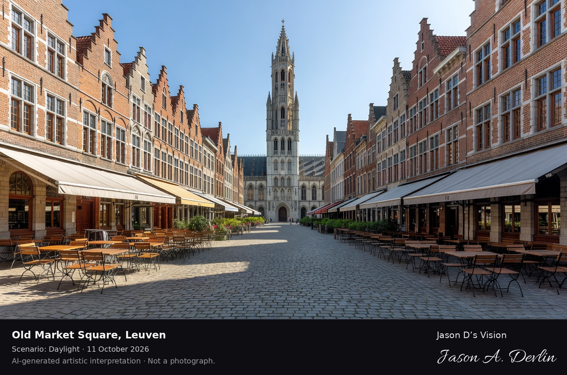 Old Market Square, Leuven