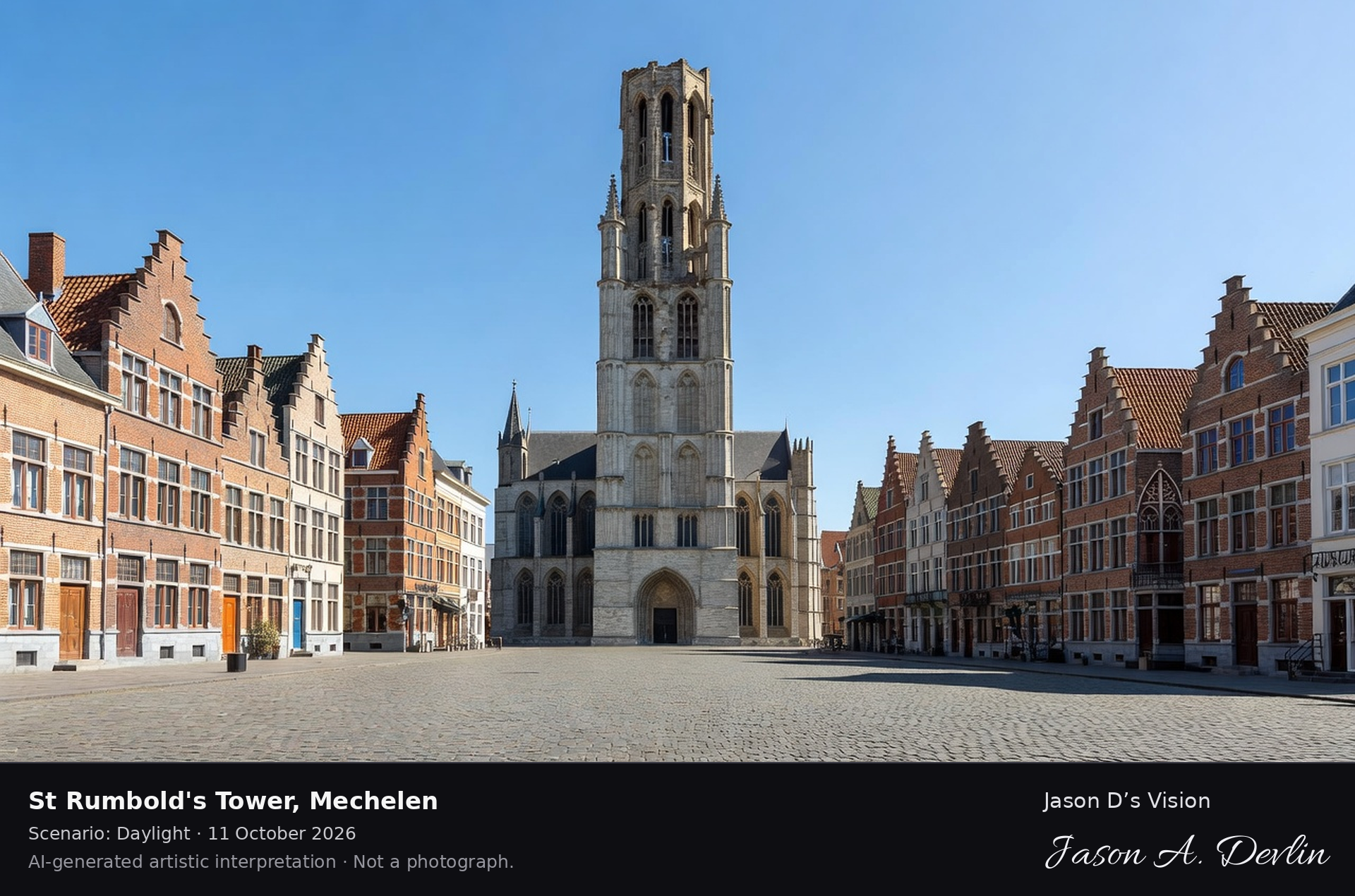 St Rumbold's Tower, Mechelen
