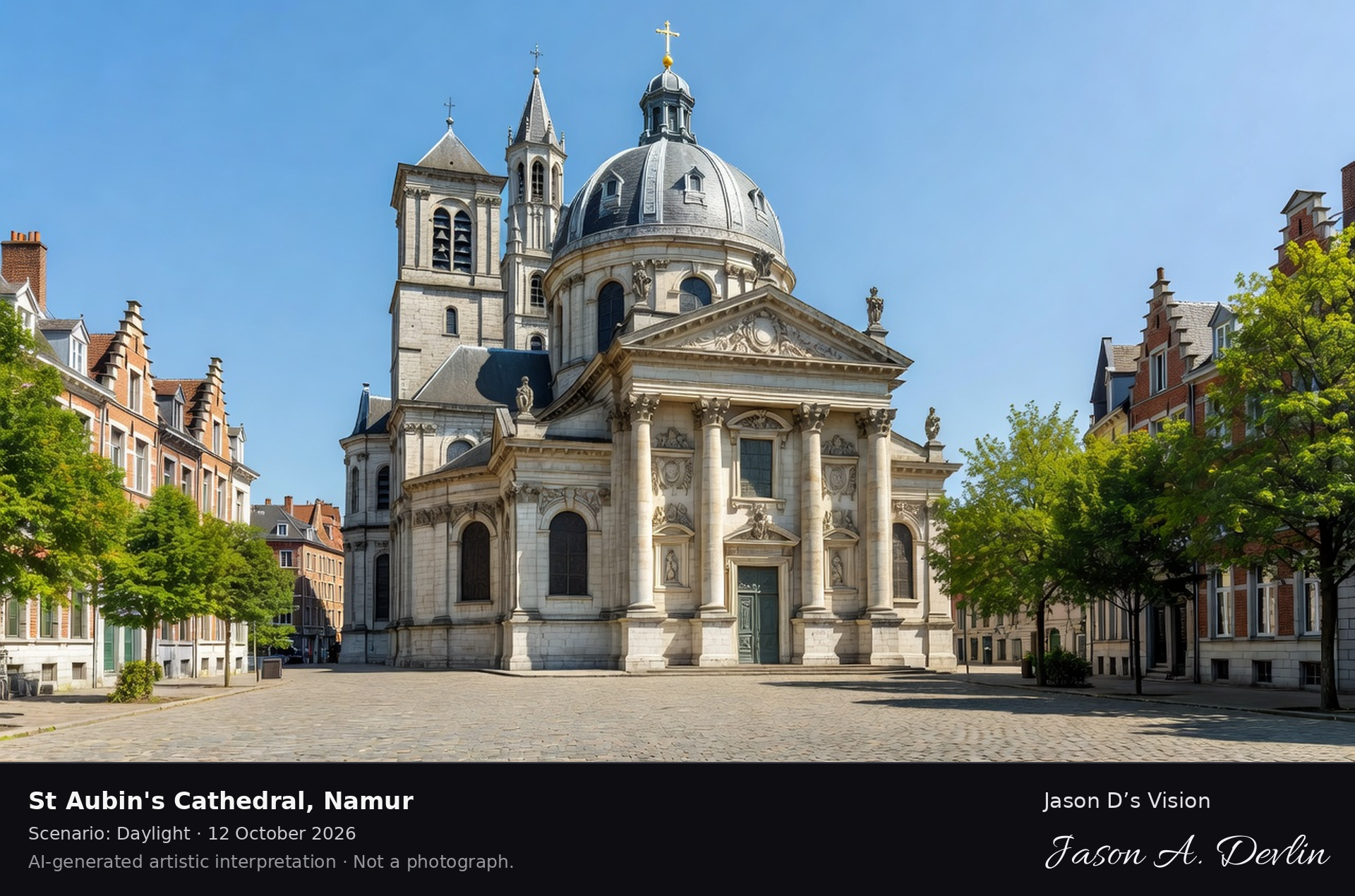 St Aubin's Cathedral, Namur