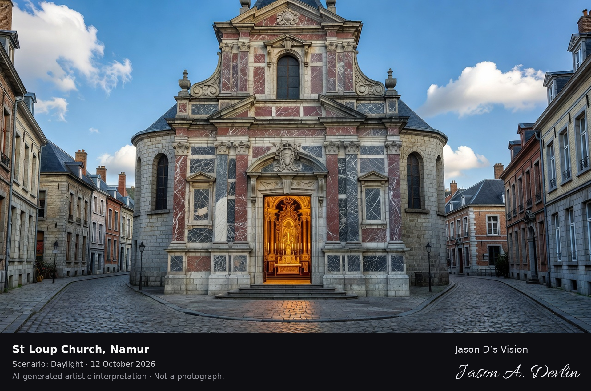 St Loup Church, Namur