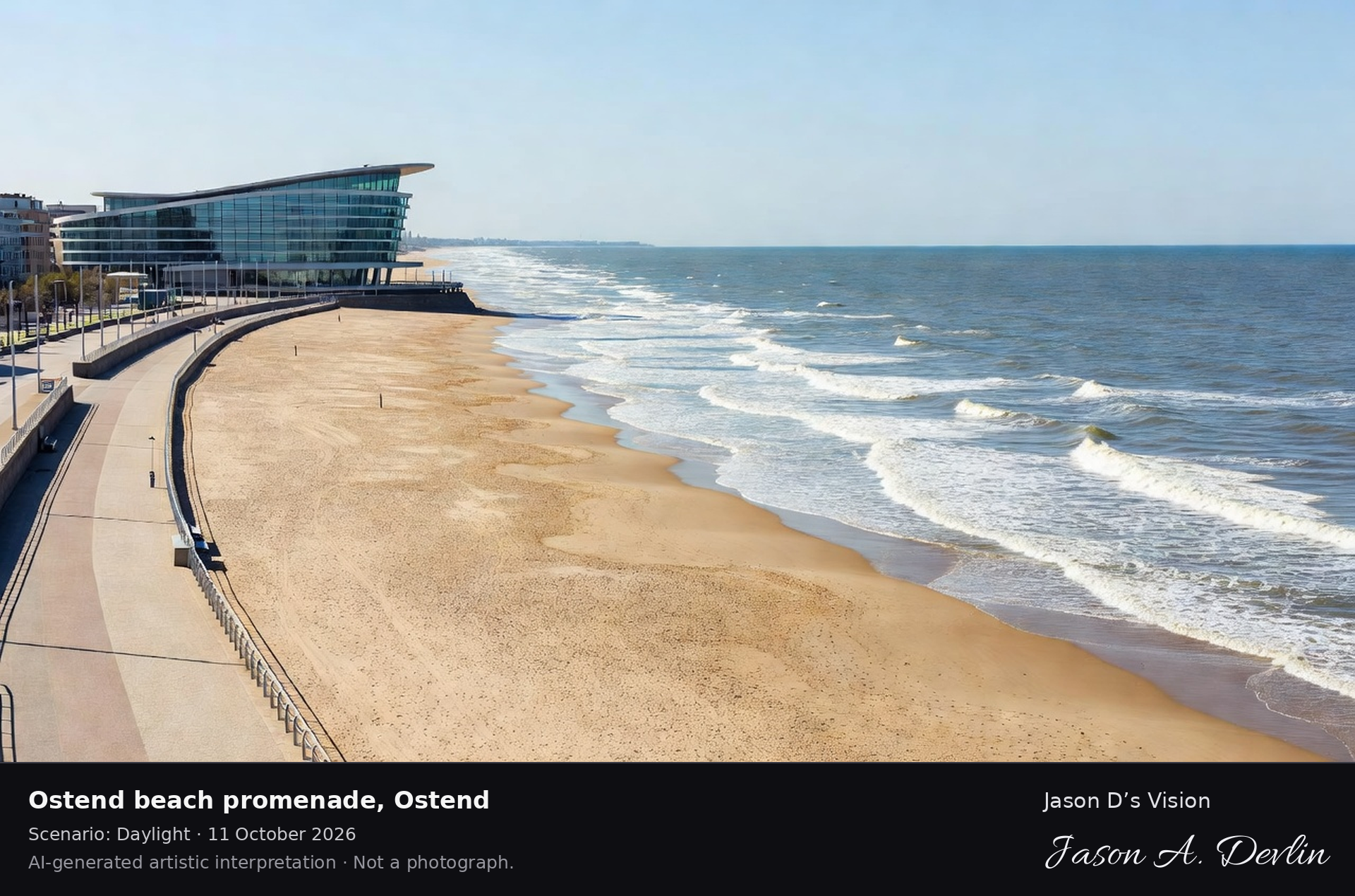 Ostend beach promenade, Ostend