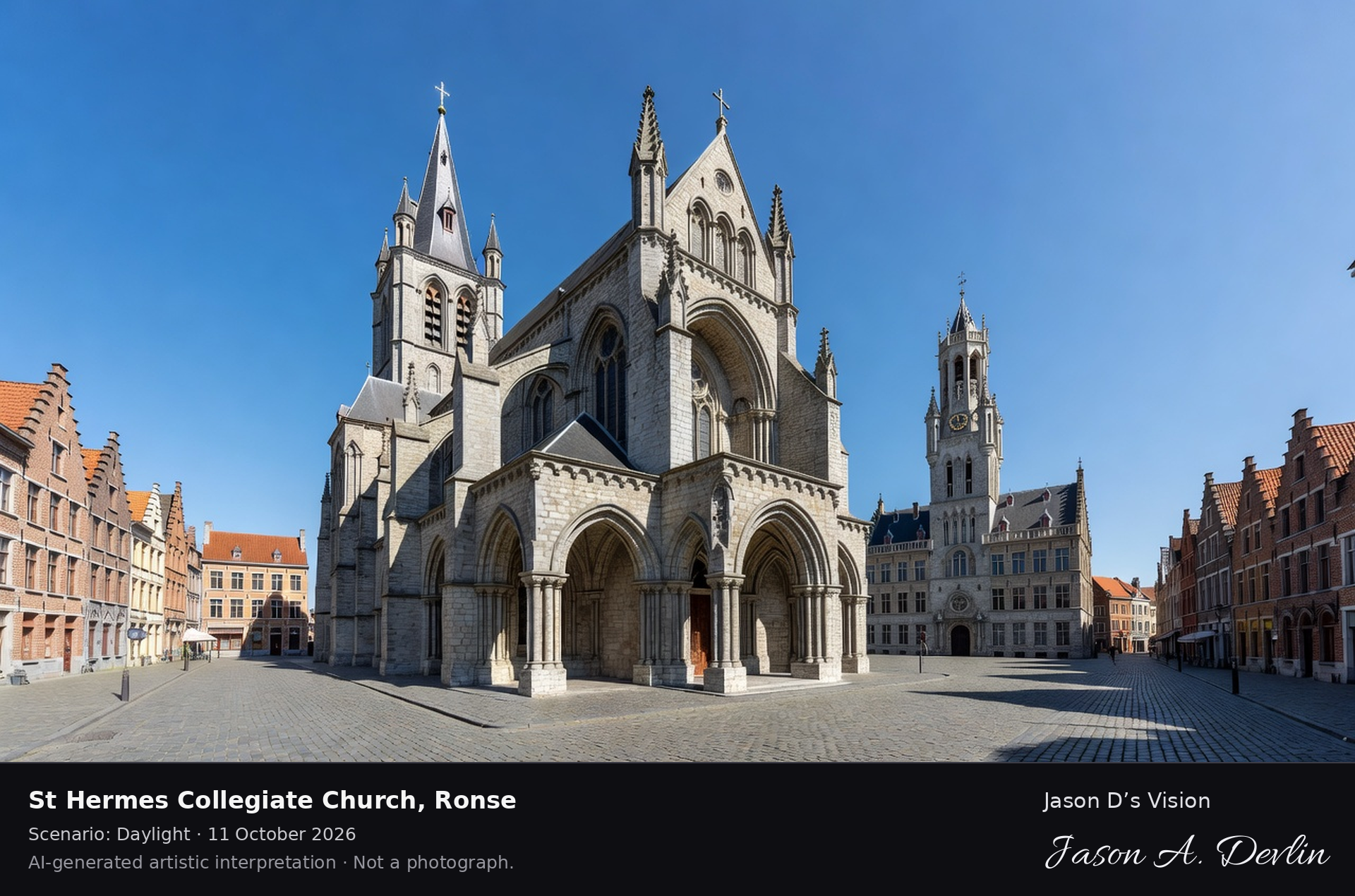St Hermes Collegiate Church, Ronse