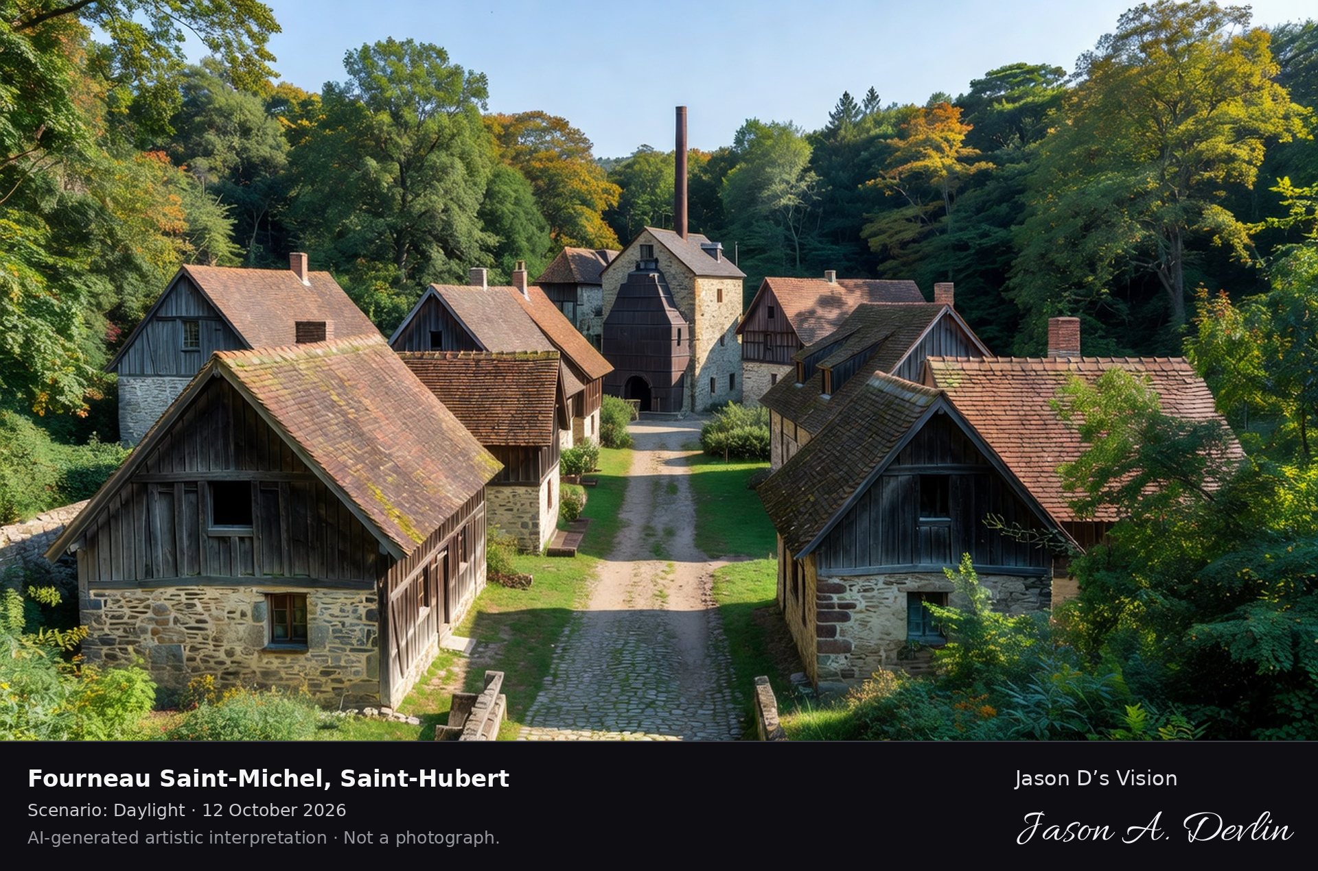 Fourneau Saint-Michel, Saint-Hubert