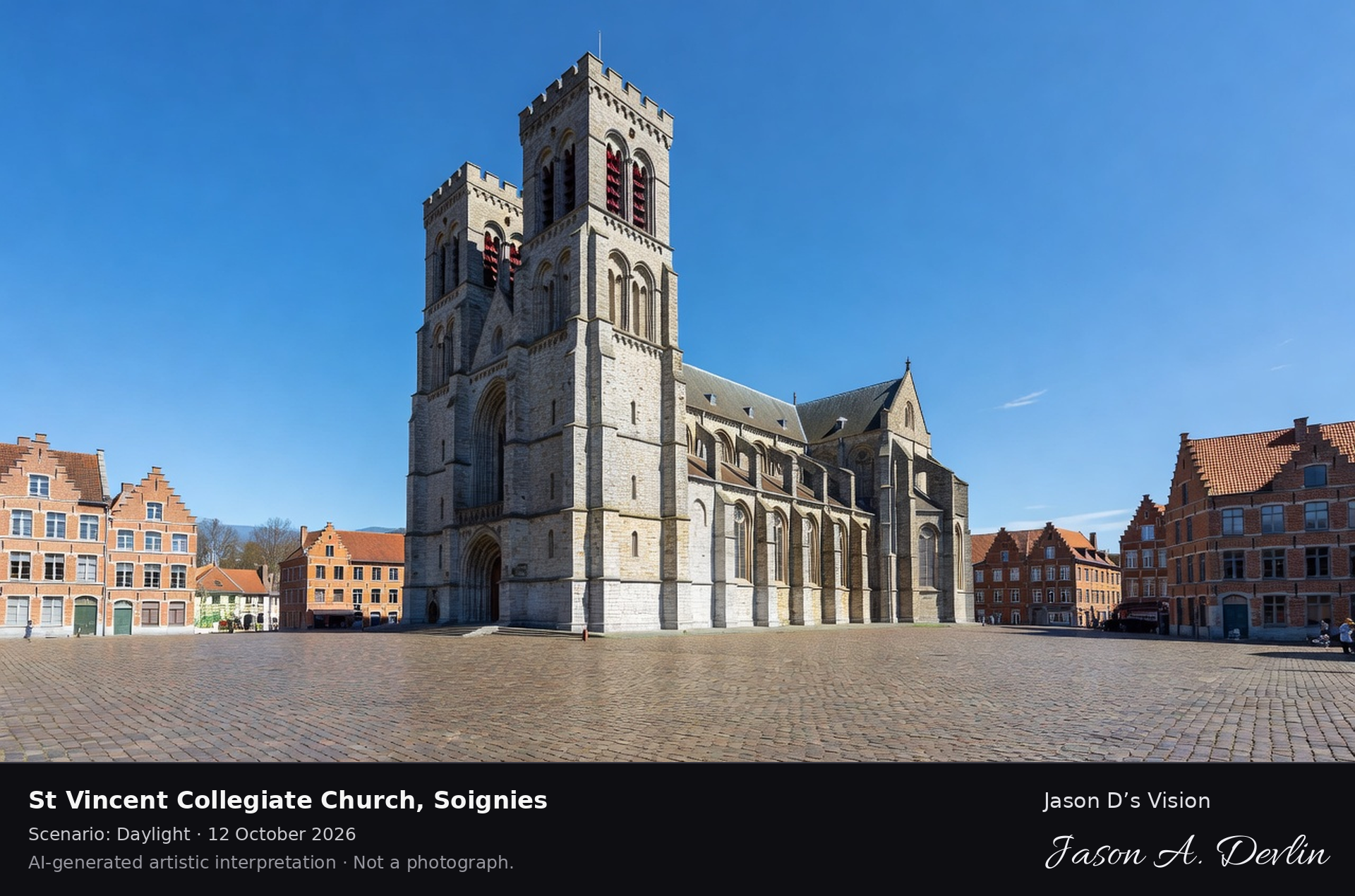St Vincent Collegiate Church, Soignies